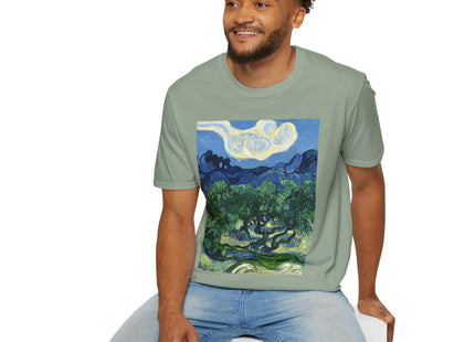 Olive Trees by Vincent Van Gogh Softstyle T-Shirt