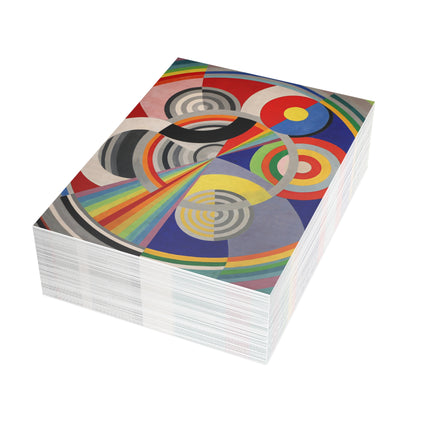 Rythme No. 1 by Robert Delaunay Postcard Bundles (envelopes included)