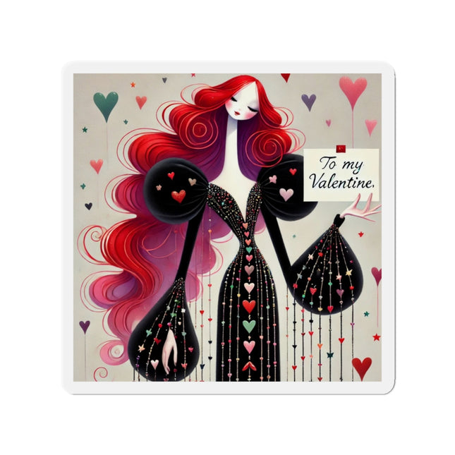 To My Valentine Die-Cut Magnets (5 Sizes)