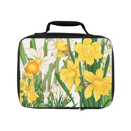 Daffodils by Tanigami Kônan Lunch Bag – Spring Blooms & Japanese Woodblock Elegance