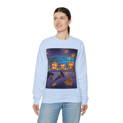 Whimsical Halloween Mischief Unisex Heavy Blend™ Crewneck Sweatshirt
