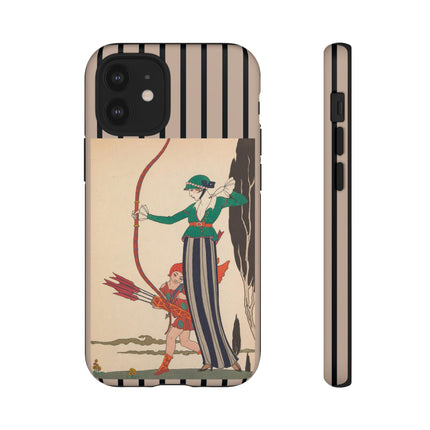 L'Arc Rouge by George Barbier Phone Cases