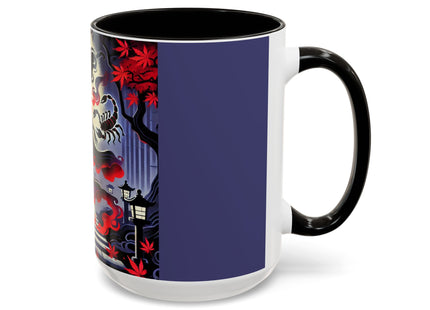 Halloween Sorceress Colorful Mugs (11oz, 15oz)