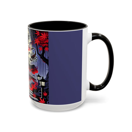 Halloween Sorceress Colorful Mugs (11oz, 15oz)
