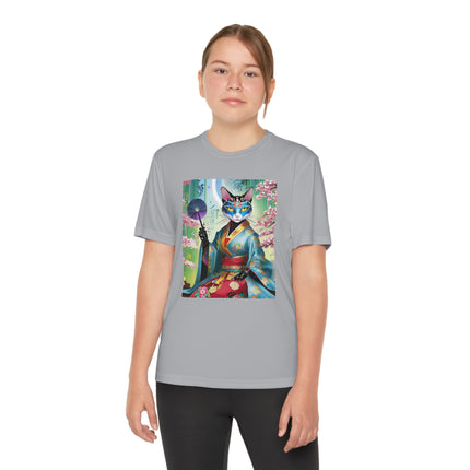 Cyberpunk Geisha Youth Competitor Tee