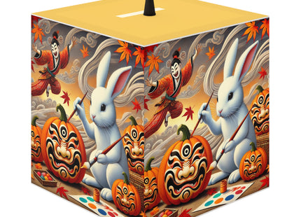Halloween Rabbit’s Kabuki Jack-o’-Lanterns Light Cube Lamp