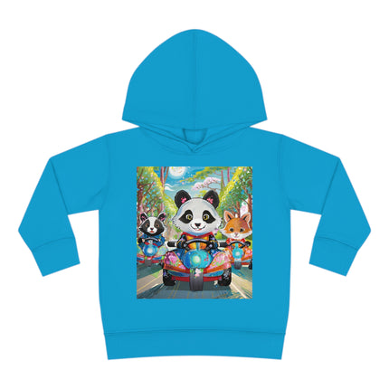Bumper Car Bonanza Toddler Pullover Fleece Hoodie