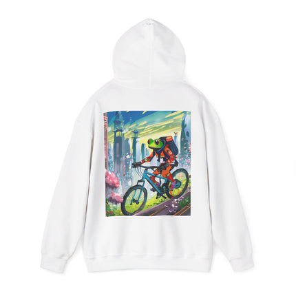 Cyberpunk Frog – Heavy Blend™ Hooded Sweatshirt