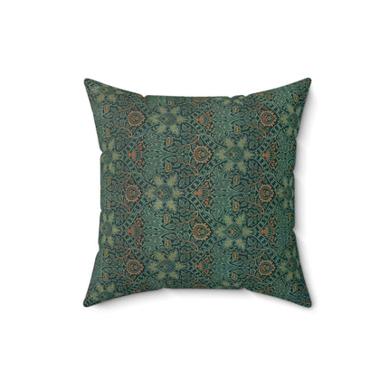 Ispahan Pattern by William Morris Spun Polyester Square Pillow