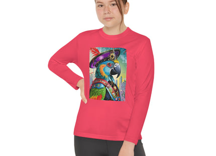 Tech Plumes Youth Long Sleeve Competitor Tee