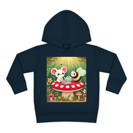 Tea Time Friends Toddler Pullover Fleece Hoodie