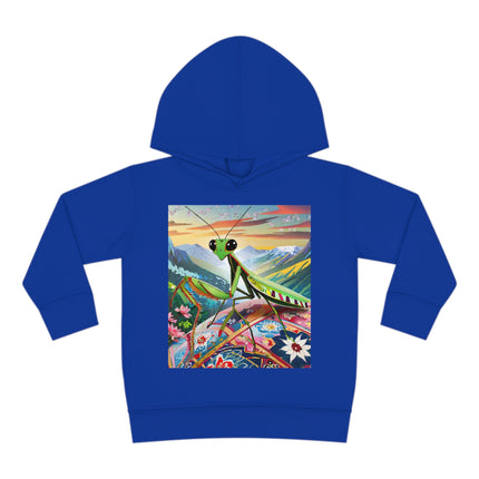 The Joyful Mantis Toddler Pullover Fleece Hoodie