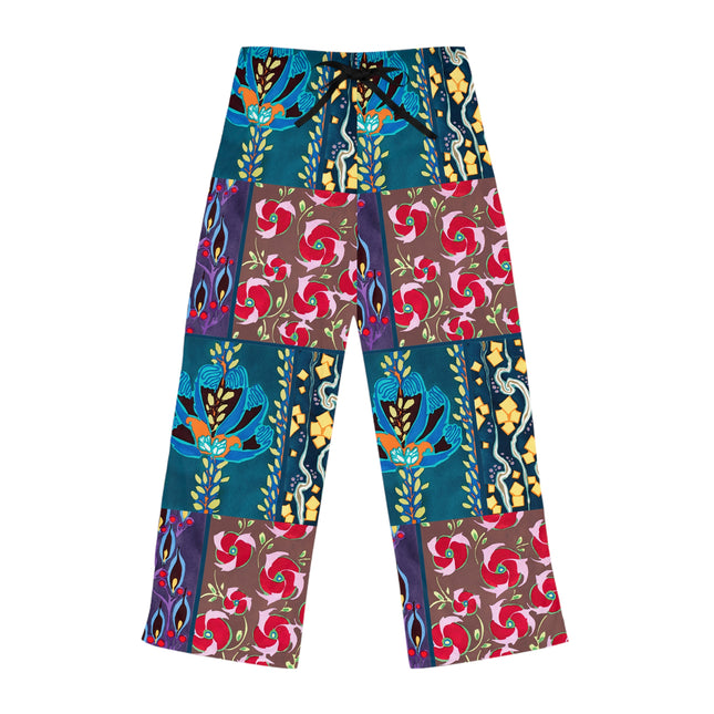 Floral Pattern by Emile-Alain Séguy Women's Pajama Pants (AOP)