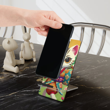 Samurai Kitten Mobile Display Stand for Smartphones