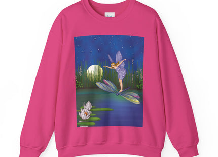 Fairy on a Dragonfly Heavy Blend™ Crewneck Sweatshirt