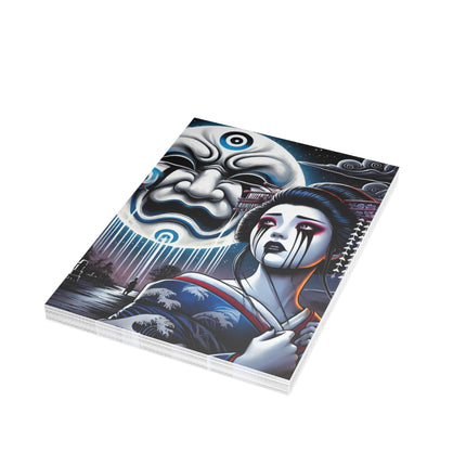 Geisha’s Black Ink Tears Postcards (envelopes included) - Bundles of 10, 30, 50 Pieces