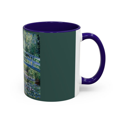 Water Lilies and Japanese Bridge by Claude Monet Colorful Mugs (11oz, 15oz)