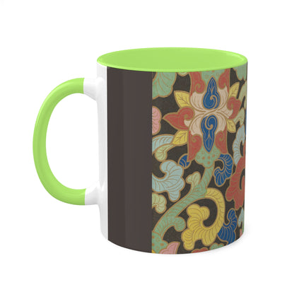Examples of Chinese Ornament, Pl.12 by Owen Jones Colorful Mugs, 11oz