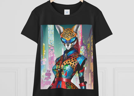 Cyber Cat Glamour Cotton Tee