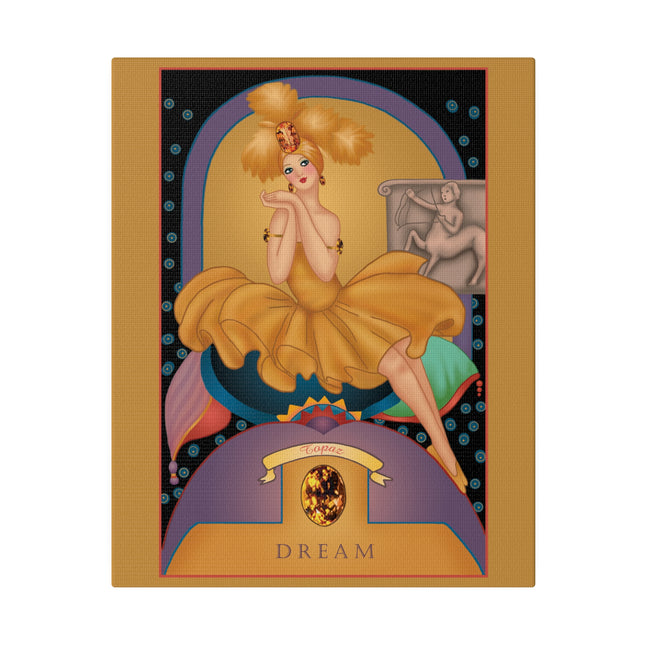 November & Topaz – Sofia Chiostri’s Golden Art Deco Vision