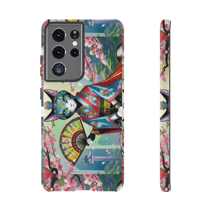 Cyberpunk Geisha Phone Cases