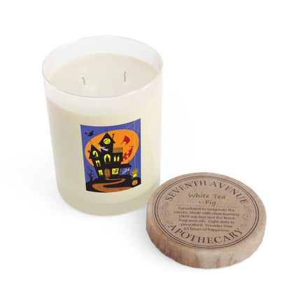 Halloween Night at the Haunted House Scented Candle - Full Glass, 11oz