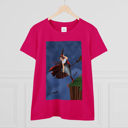 The Enchanted Witch Women's Midweight Cotton Tee