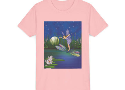 Fairy on a Dragonfly by Ida Rentoul Outhwaite Youth Short Sleeve Tee