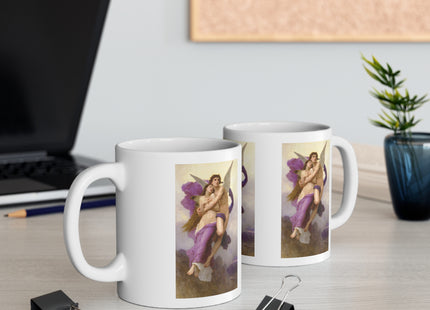 The Abduction of Psyche by William Bouguereau Ceramic Mug 11oz