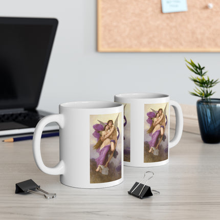 The Abduction of Psyche by William Bouguereau Ceramic Mug 11oz