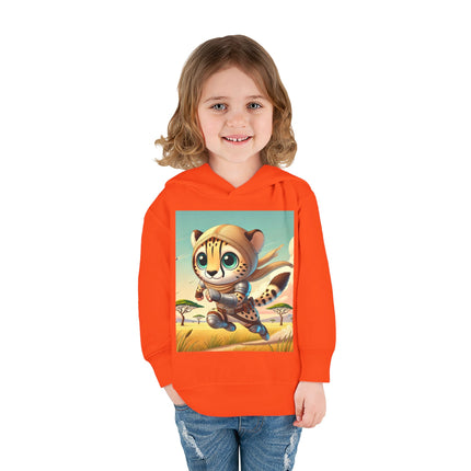 Swift Cheetah Toddler Pullover Fleece Hoodie