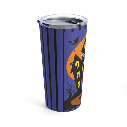 Halloween Night at the Haunted House Tumbler 20oz