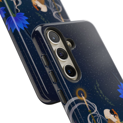 🌙🕯️ The Lady Of The Midnight Garden Phone Case – Art Deco Nocturne