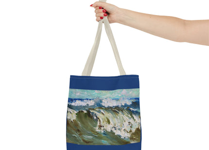 The Wave by Karl Hagemeister Tote Bag (AOP)
