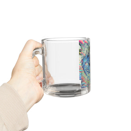 Mystic Guardian of the Sky Glass Mug, 10oz