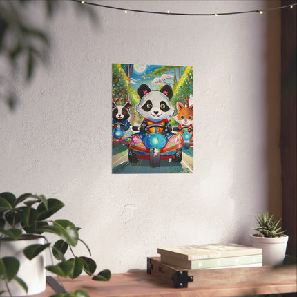 Bumper Car Bonanza Fine Art Posters