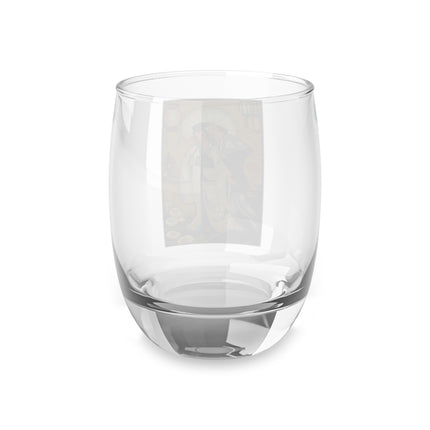 Golden Embrace Whiskey Glass