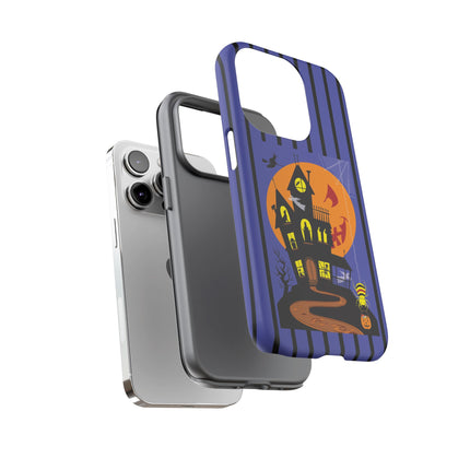 Halloween Night at the Haunted House Phone Cases