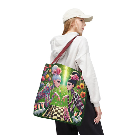 The Spring Gambit: A Fairy’s Move Tote Bag – Whimsical Chess & Spring Magic