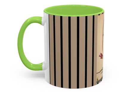 L'Arc Rouge by George Barbier Colorful Mugs (11oz, 15oz)