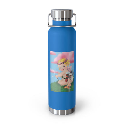 Cupid's Aim Copper Vacuum Insulated Bottle, 22oz