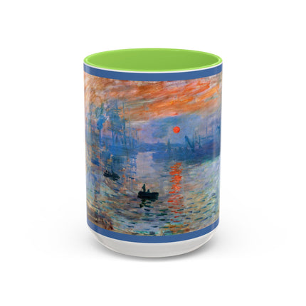 Sunrise by Claude Monet Colorful Mugs (11oz, 15oz)