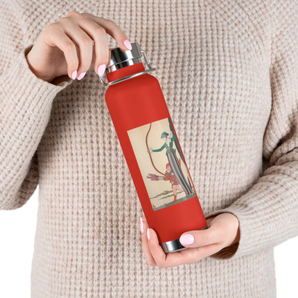 L'Arc Rouge by George Barbier Copper Vacuum Insulated Bottle, 22oz