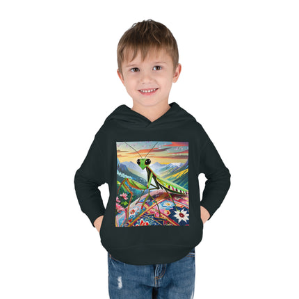 The Joyful Mantis Toddler Pullover Fleece Hoodie