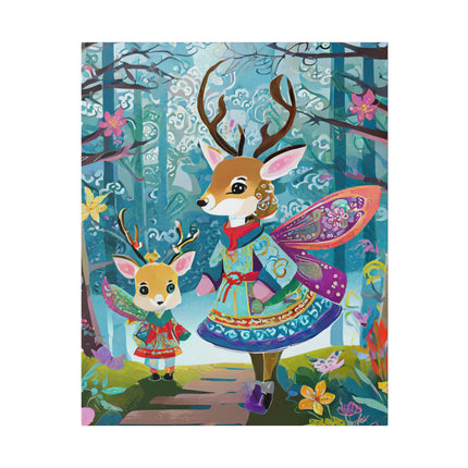Enchanted Encounter Matte Canvas, Stretched, 0.75"