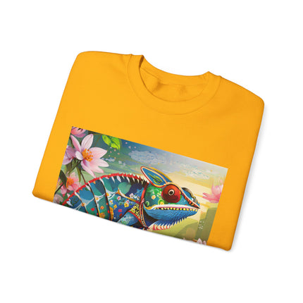 Camouflage Chameleon Unisex Heavy Blend™ Crewneck Sweatshirt