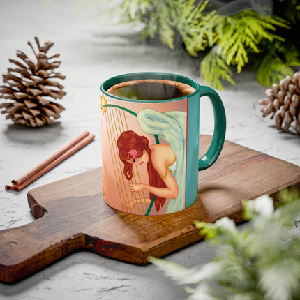Heavenly Angel Duet Colorful Mugs (11oz, 15oz)