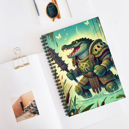 Swamp Tyrant Spiral Notebook - Ruled Line