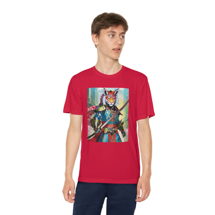 Cyberpunk Samurai Youth Competitor Tee
