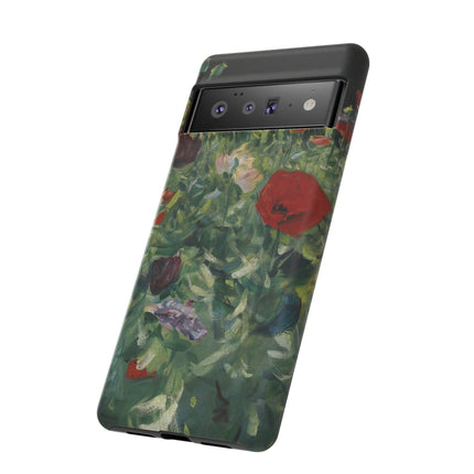 Poppies (A Study of Poppies for Carnation, Lily, Lily, Rose) by John Singer Sargent Phone Cases